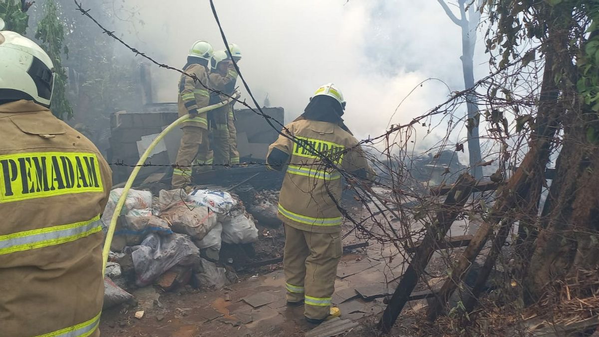 Un incendie d'impression dans le nord de Tambora, deux personnes blessées