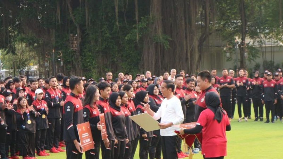 Kucurkan Bonus hingga Rp289 Miliar untuk Peraih Medali SEA Games 2023, Presiden Jokowi: Jangan Dibelikan Bawang Merah