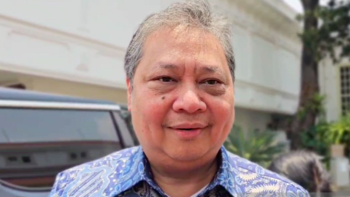 Airlangga Claims Not To Know Democratic Issues Enter Jokowi's Cabinet