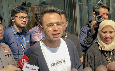 Raffi Ahmad Bungkam Ditanya Soal Kasus Pencucian Uang Rafael Alun Saat Datangi KPK