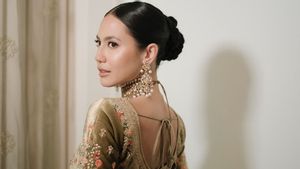 Pevita Pearce Kenakan Lehenga dalam Momen Malam Berinai, Intip 7 Potret Cantiknya