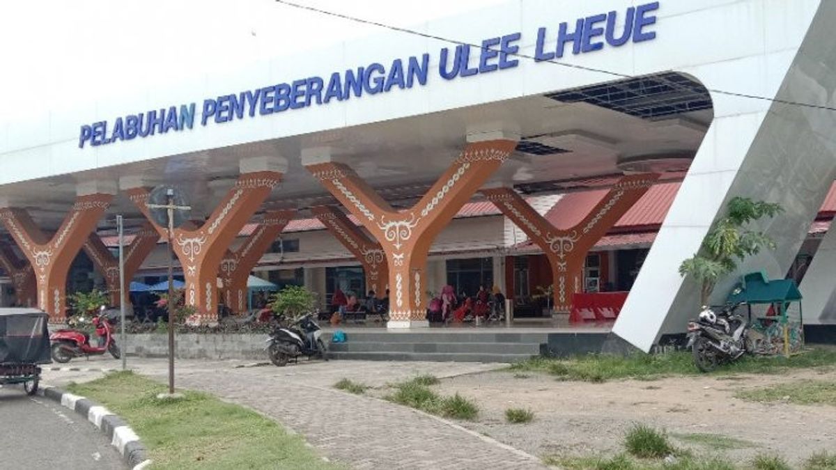 Increase Crossing Security, Ministry Of Transportation Flats Service Paths Entering Ulee Lheue Port In Aceh