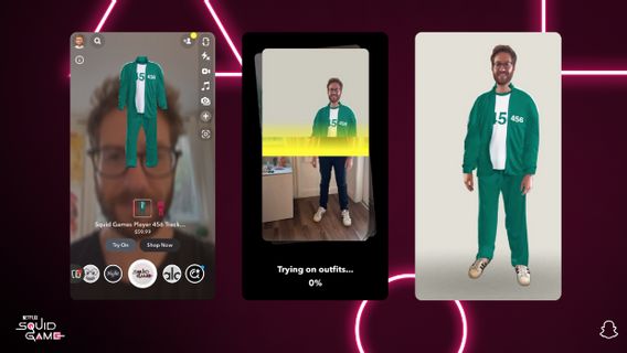 Snapchat Mudahkan Pengguna Jajal dan Beli Kostum Halloween dari Aplikasi