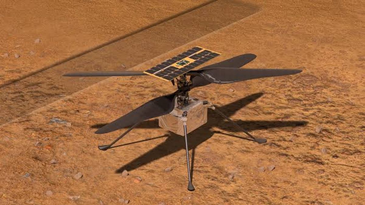 Hélicoptère Ingenuity Sur Mars Prêt à Retourner En Mission Au Début De L’année