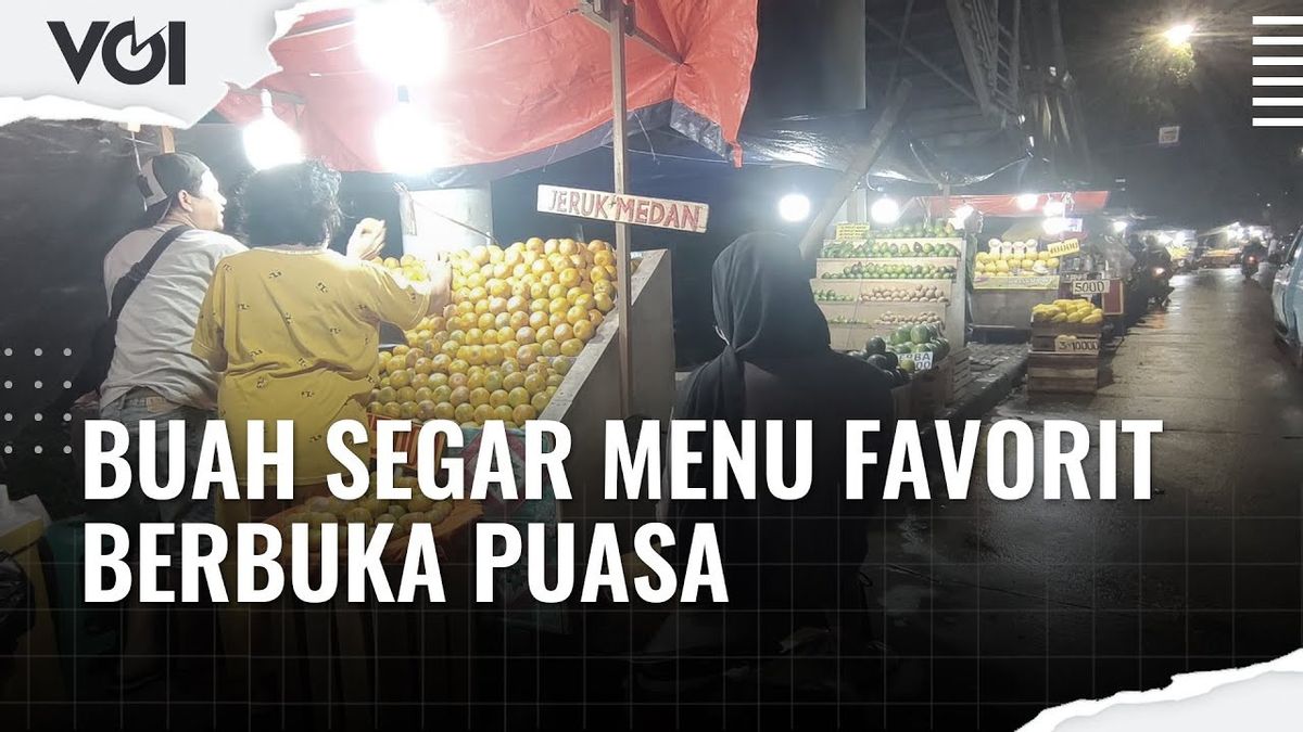 VIDEO: Fresh Fruits, Favorite Menu For Iftar