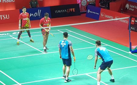 Tekuk Juara Olimpiade, Fajar/Rian ke Semifinal Indonesia Masters 2022