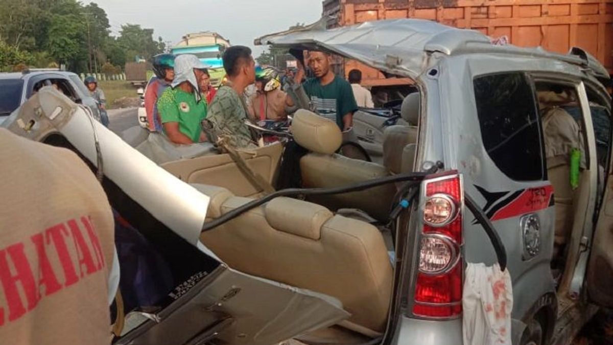 Allegedly Sleepy, 3 Homecomers Died On Jalan Kubang Raya Riau