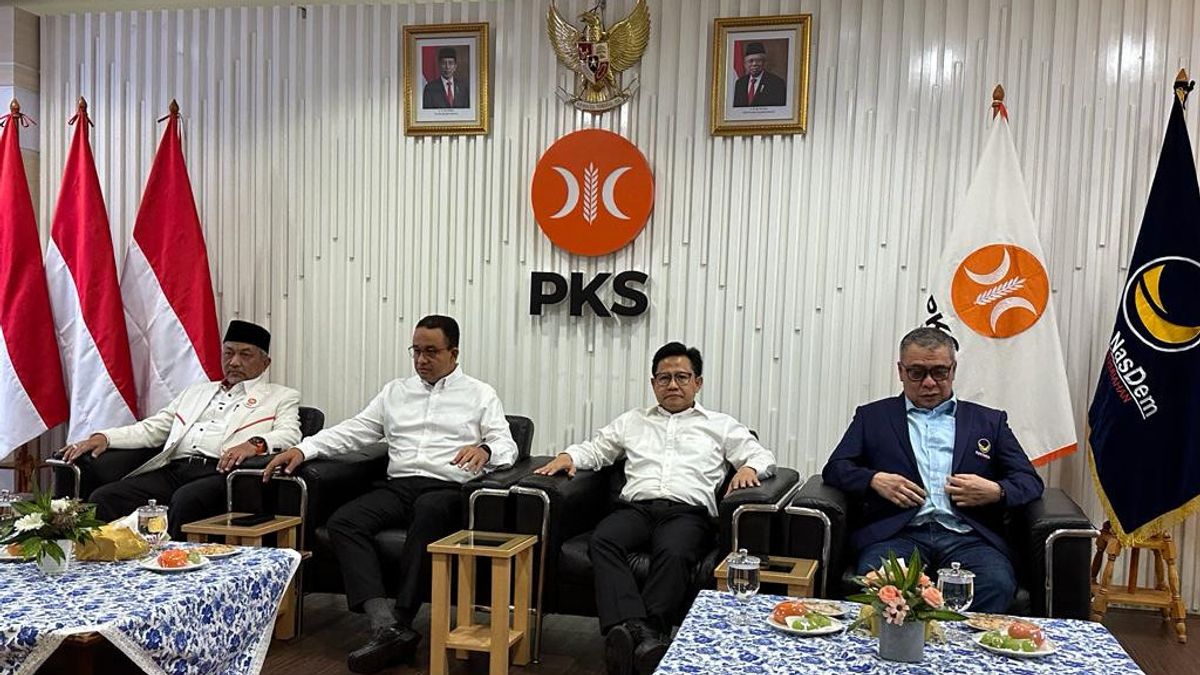 Real Count Pileg In DKI Unggungli PDIP-Gerindra, PKS Calls The Effect Of Anies' Jas Tail