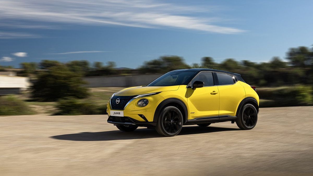 Nissan Hadirkan Penyegaran pada Juke dengan Warna Kuning Mencolok