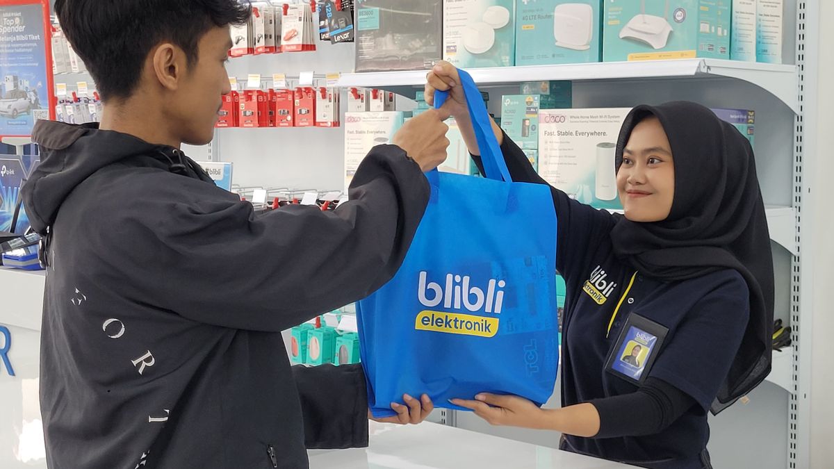 Blibli propose la pratique du shopping grâce à ce programme