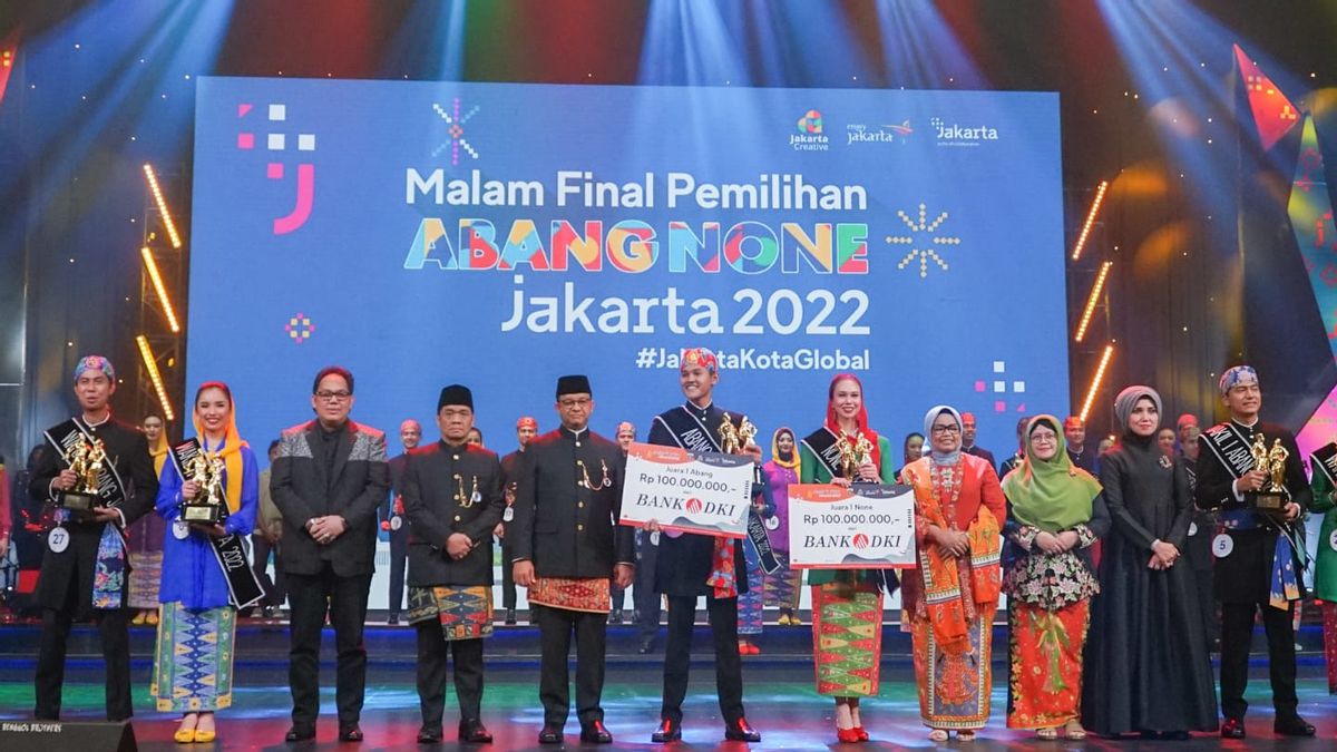 Bank DKI Supports The Final Night Of The 2022 None Jakarta Abang Election