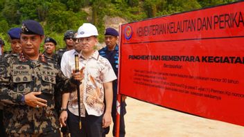 KKP Segel dan Hentikan Proyek Reklamasi Ilegal di Dua Pulau Kecil Batam