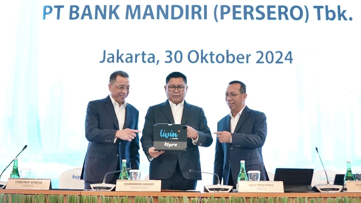 Bank Mandiri Records Credit Distribution Reaches IDR 1,590 Trillion