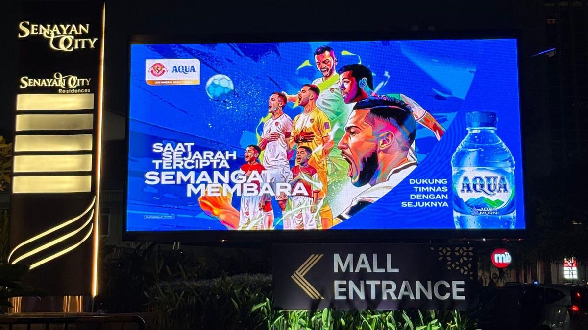 AQUA Kobarkan Semangat Timnas Lewat Digital Art Kolaborasi Seniman Tanah Air