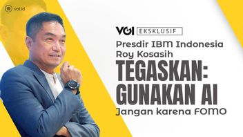 Eksklusif Video, Presdir IMB Indonesia Roy Kosasih: Indonesia Masih Sebatas Pengguna AI