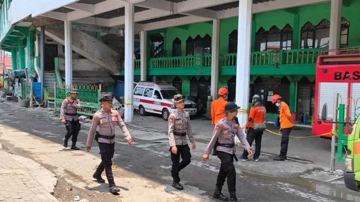 Basarnas Tightens Coordination Of The Use Of Santri Equipment Al Khoziny