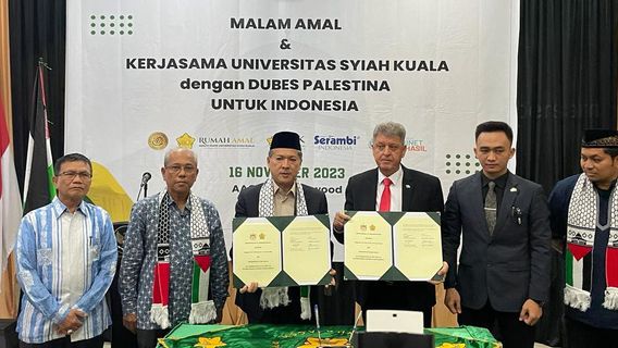 Untuk Mahasiswa Palestina, IDI dan Universitas Syiah Kuala Berikan Beasiswa