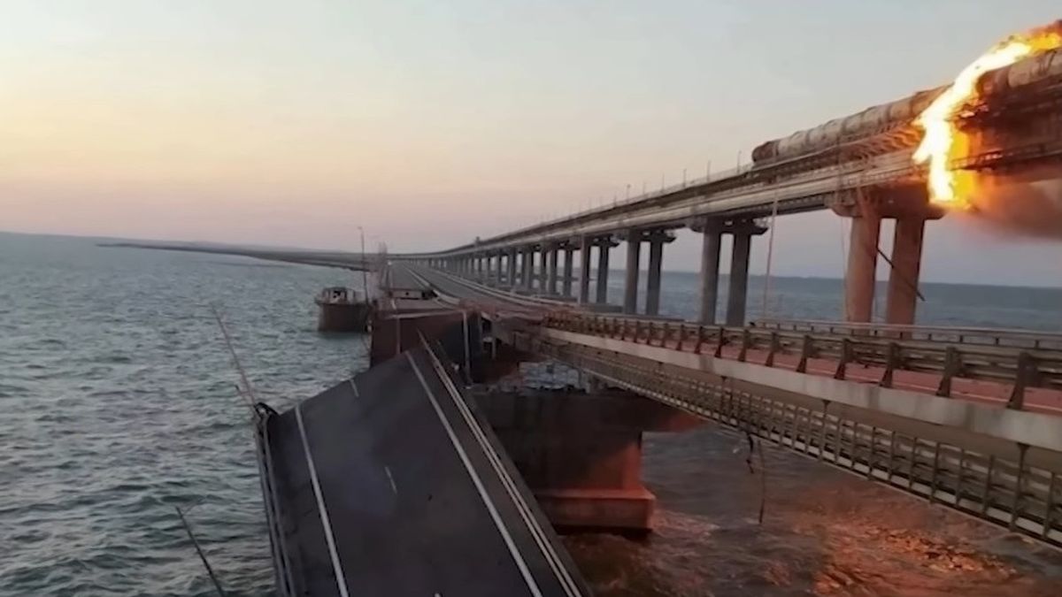 Customed For The Crimean Bridge Explosion, Russia Arrested Eight Suspects And Tuding The Head Of Ukrainian Intelligence, Kyiv: Blanking