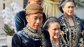 Jokowi希望通过Ngunduh Mantu Kaesang和Erina表达对文化的热爱