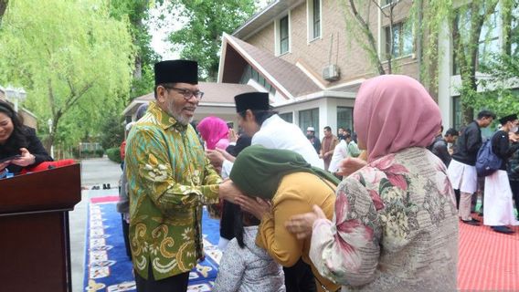 PPLN Beijing Manfaatkan Momen Idulfitri untuk Sosialisasi Pemilu 2024