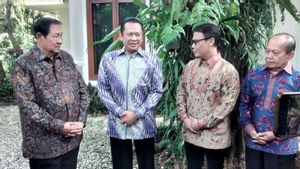 Pimpinan MPR Temui SBY Bahas Situasi Negara