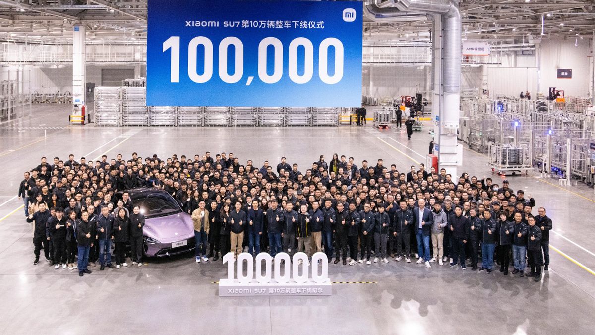 わずか230日で、Xiaomiは10万台の電気自動車の生産に達しました