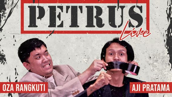 Carrying Political Chat Wrapped In Comedy, Petrus Live Performs Comic Action 'Facing' PSI And Gerindra Politicians On 2 July