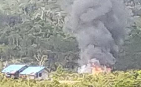 Belum Puas Bakar SMP di Distrik Serambakom, KKB Papua Berondong Tembakan ke TNI-Polri Saat Evakuasi Warga ke Gereja