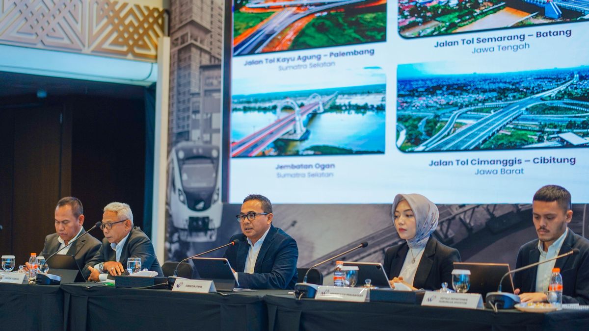 Waskita Karya a déclaré qu’il y avait 65 projets en cours d’exercice en septembre 2025