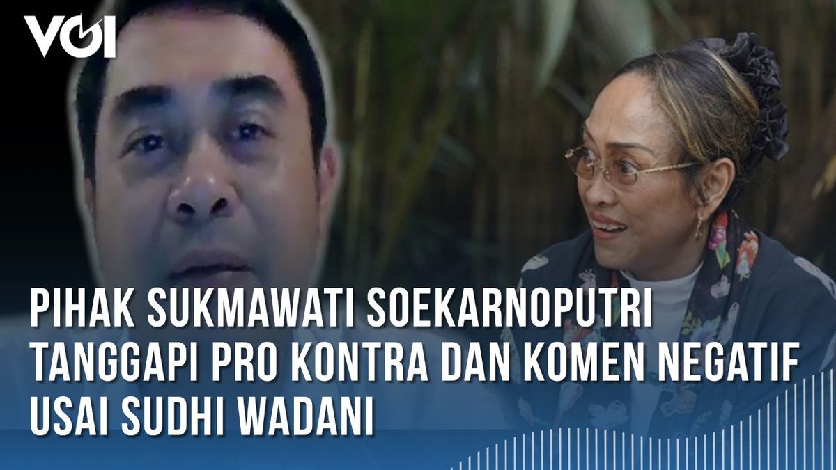 VIDEO: Response From Sukmawati Soekarnoputi After Sudhi Wadani