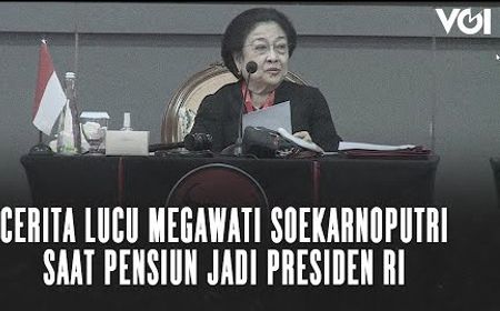 VIDEO: Cerita Lucu Megawati Soekarnoputri Saat Pensiun Jadi Presiden RI