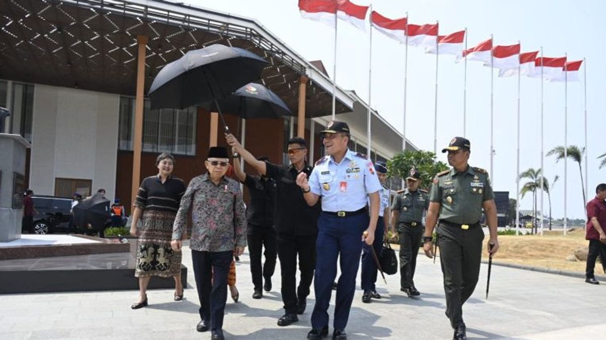 Wapres Ma'ruf Amin Kunker ke Kalimantan
