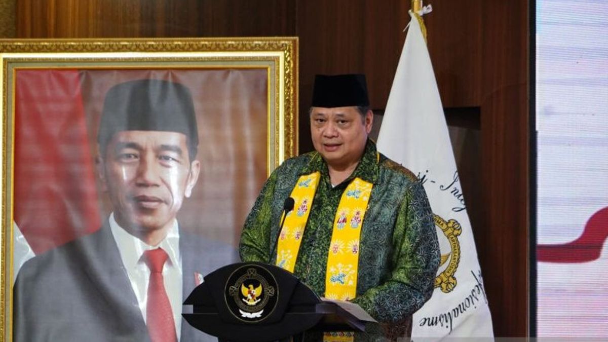 アイルランガ調整大臣は、2045年までにインドネシアの名目GDPを9.8兆米ドルにすることを目標としています。