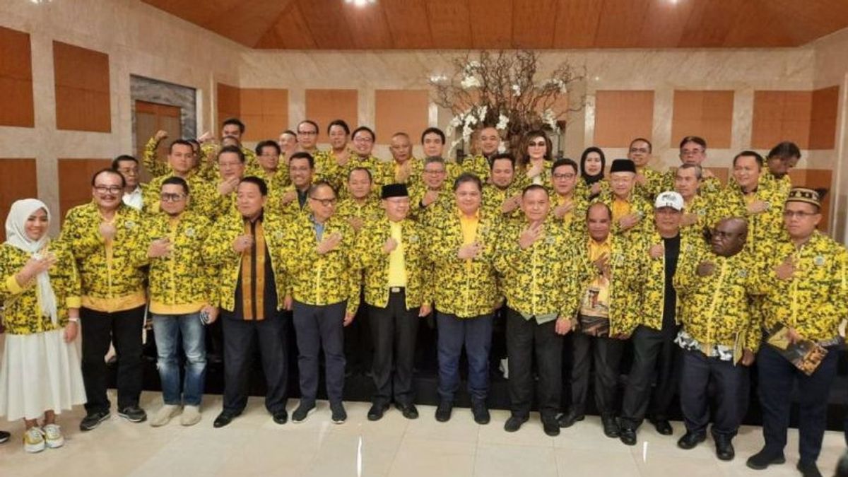 Setia Bersama Airlangga, DPD Partai Golkar Provinsi Se-Indonesia 100 Percent Tolak Munaslub