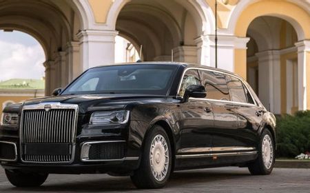 Anti Peluru dan Berteknologi Kapal Selam, Inilah Aurus Senat L700 Mobil Dinas Vladimir Putin