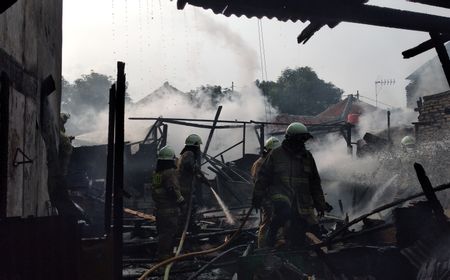 Di Waktu yang Sama, Tiga Rumah di Sukabumi Terbakar di Lokasi yang Berbeda