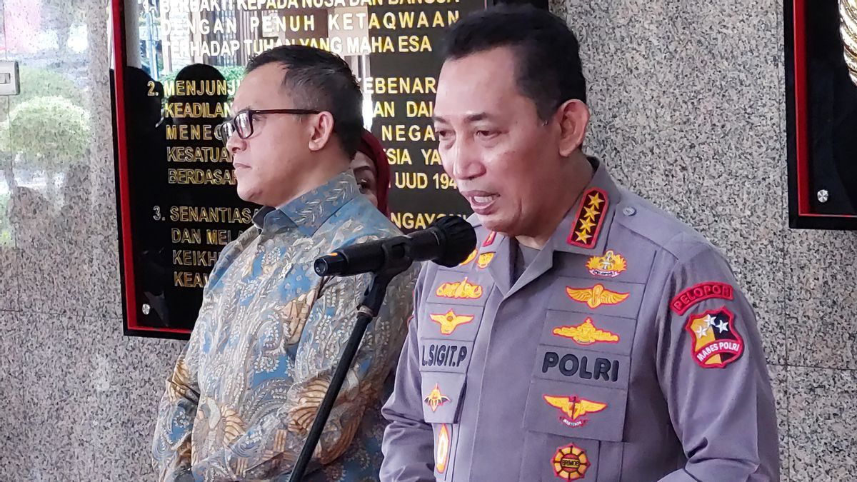 National Police Chief Sigit Calls Using Weather Modification Formula To Rescue Jambi Police Chief