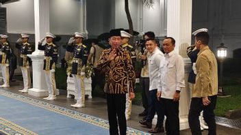SBY, Jokowi to Jusuf Kalla to the Palace to Fulfill Prabowo's Invitation