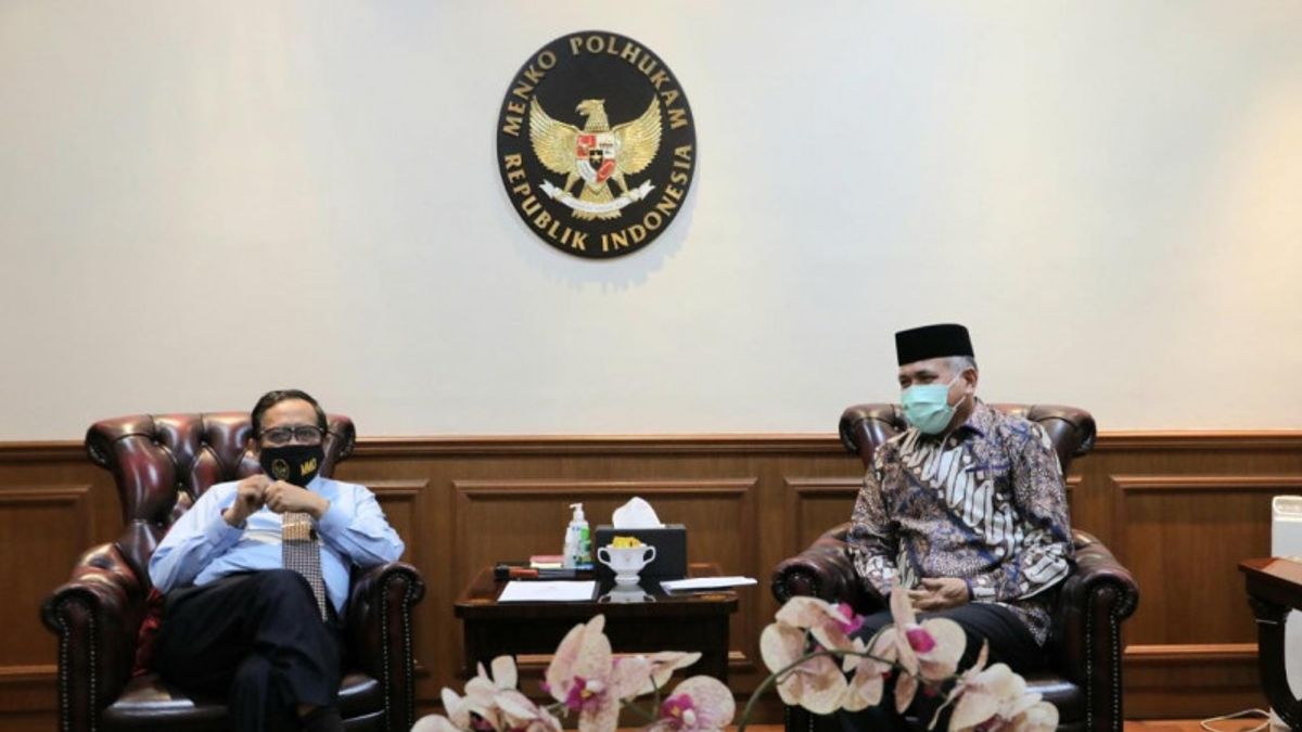 Gubernur Nova Iriansyah Minta Menko Polhukam Bantu Perpanjangan Otsus Aceh