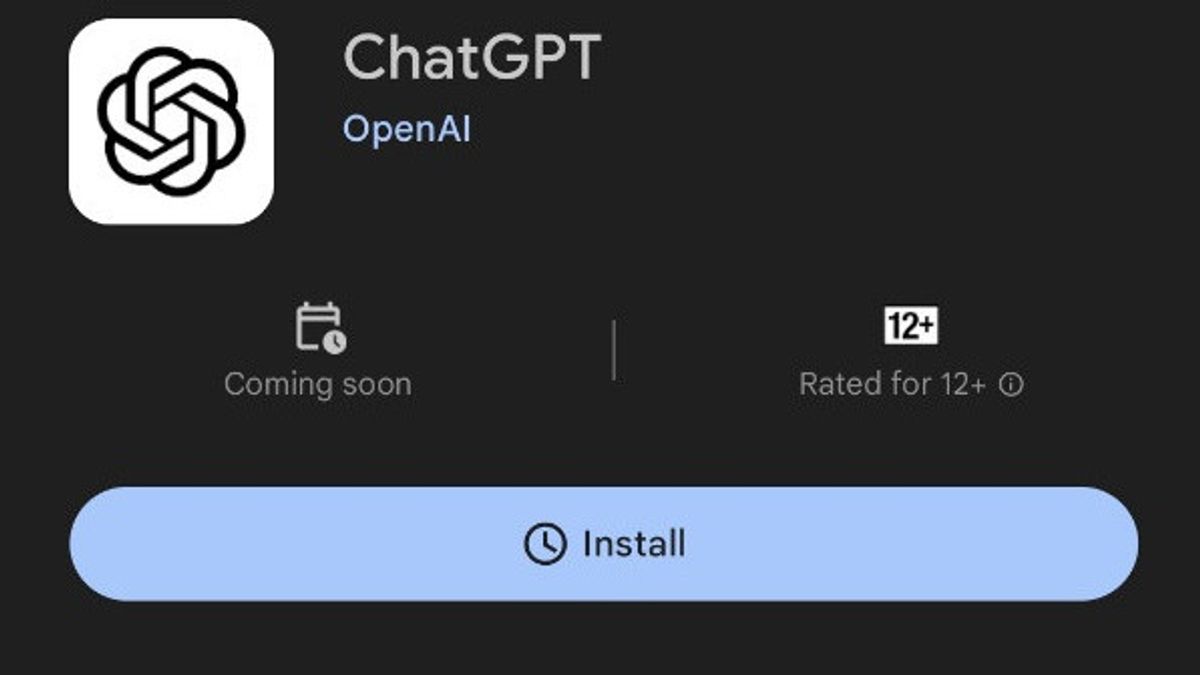 Aplikasi ChatGPT versi Android Muncul di Google Play Store Indonesia, Bisa Download?