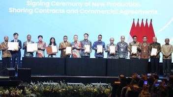 Konsorsium PHE, Petronas, dan SK Earthon Tandatangani Kontrak Bagi Hasil Wilayah Kerja Binaiya
