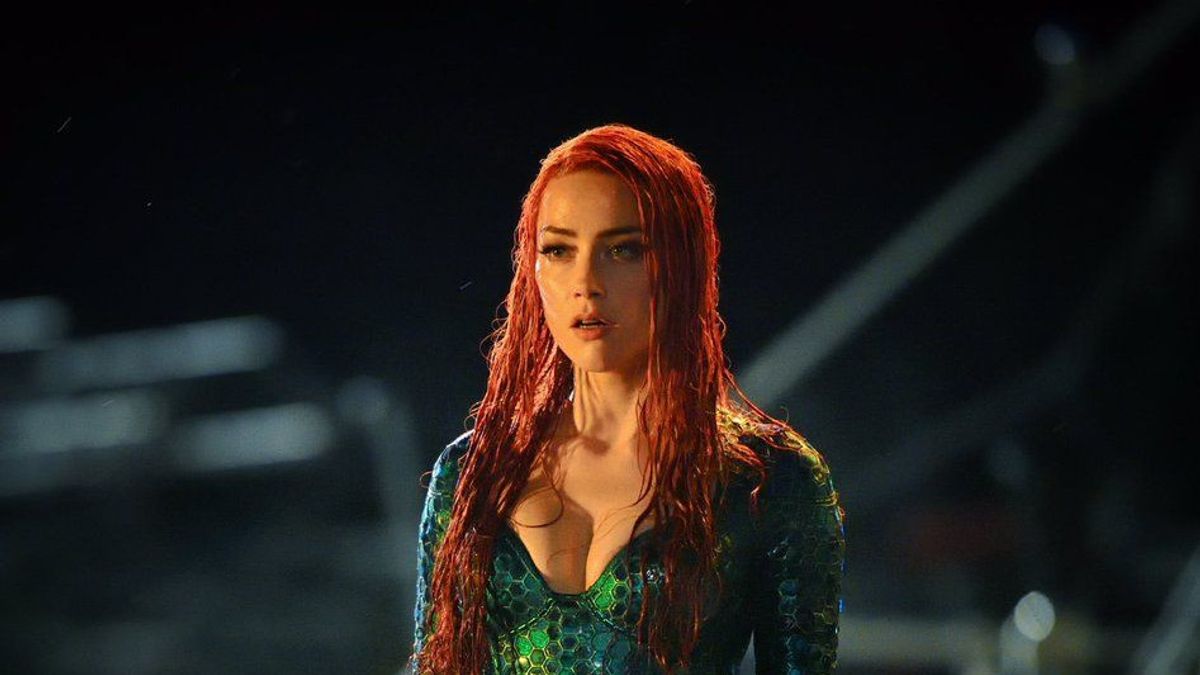 Amber Heard Bantah Keluar dari <i>Aquaman 2</i> karena Kasusnya dengan Johnny Depp