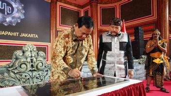 Inaugurating The Replica Of The Majapahit Palace, Prabowo: Preserve Culture And History Of The Nation