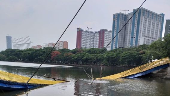 Menjawab Dugaan Kuat Sebab Robohnya Jembatan Hutan Kota Kemayoran