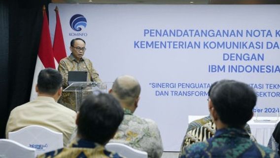 Kominfo Berkolaborasi dengan IBM untuk Ciptakan Lompatan Transformasi Digital