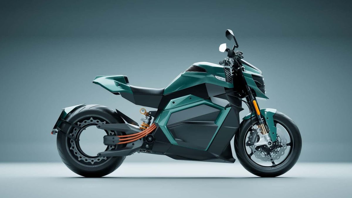 Mejeng sur le CES 2024, la première moto Verge TS ultra à une vue indra