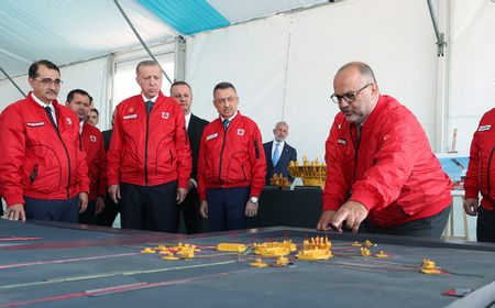 Turki Pasang Pipa untuk Pompa Gas Alam dari Laut Hitam, Presiden Erdogan: Kami akan Transfer 10 Juta Meter Kubik per Hari