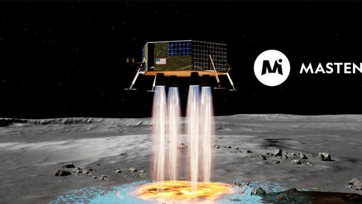 Masten Space System Kembangkan Teknik Pendaratan di Bulan yang Lebih Aman untuk Roket Pendarat 