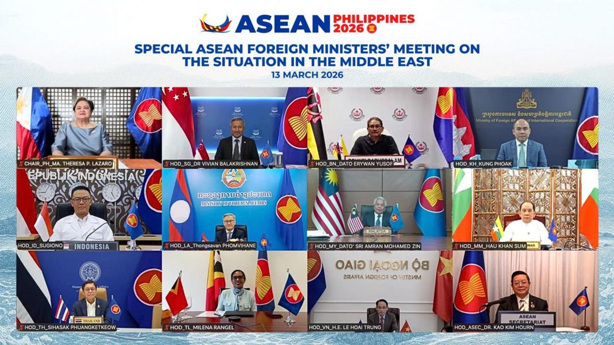 Menlu Sugiono Dorong Peningkatan Kerja Sama dan Koordinasi ASEAN Guna Mengantisipasi Dampak Eskalasi di Timur Tengah