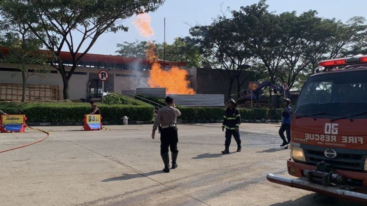 Semburan Api di Rest Area Tol Cipali Dipastikan Bukan dari Pipa Milik Pertamina